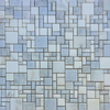 Azul Celeste Blue Mármol Mini French Pattern Tile