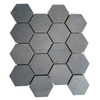 Azulejo hexagonal de basalto negro 2